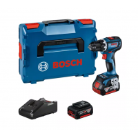 BOSCH GSR 18V-90 C gręžtuvas - suktuvas 2x4 Ah L-Boxx